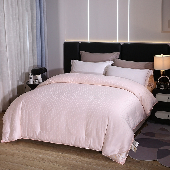 恒鑫家纺 2025新款提花蚕丝被 美人玉