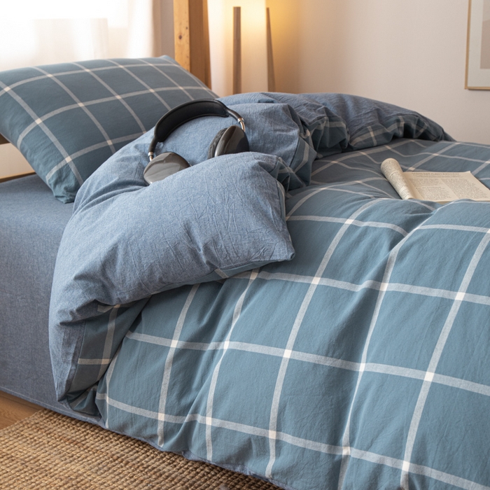 91家纺网 家纺一手货源 找家纺 （总）九沐良品 2025新款亲肤舒适学生宿舍上下铺三件套六件套大礼包宿舍三件套上下铺三件套