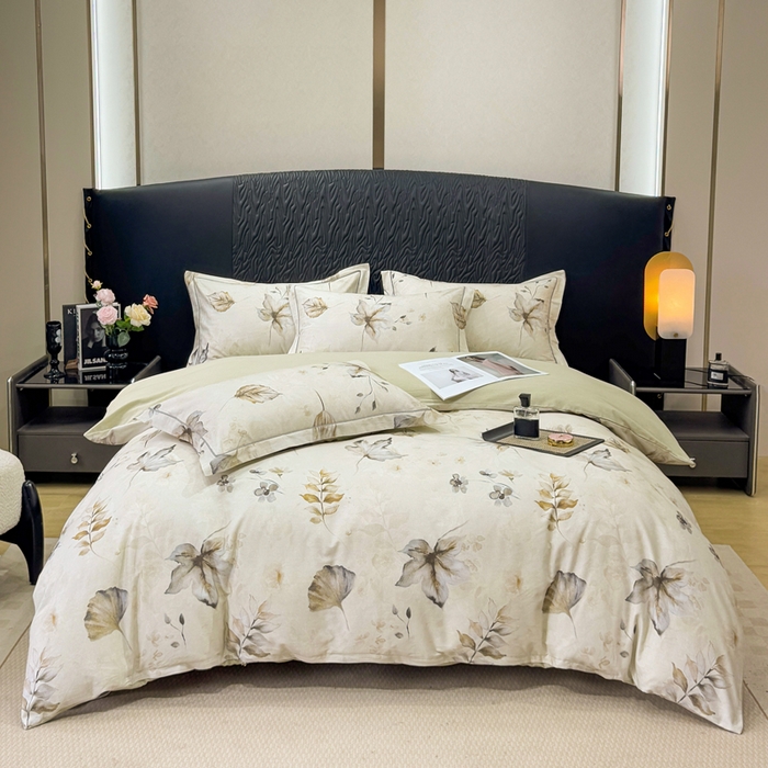 91家纺网 家纺一手货源 找家纺 （总）凌鼎 2025新款100%全棉生态磨毛四件套系列1