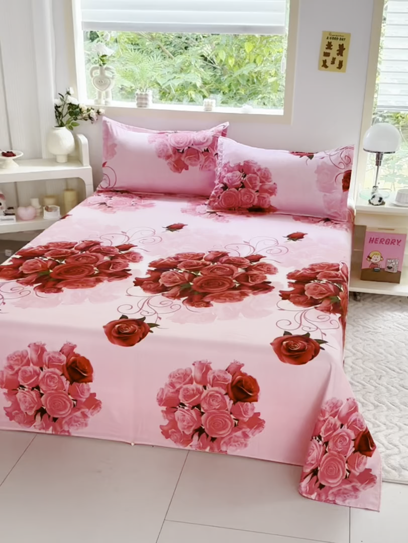 91家纺网 家纺一手货源 找家纺 （总）梵巢家纺 2025新款加厚芦荟棉床单磨毛化纤床单