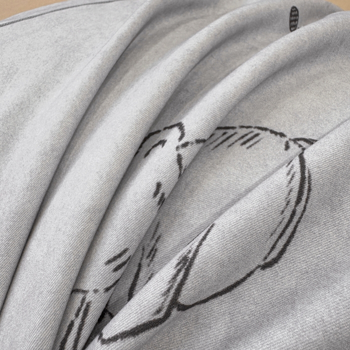 91家纺网 家纺一手货源 找家纺 凌鼎 2025新款100%全棉生态磨毛四件套系列1吉唛浅灰