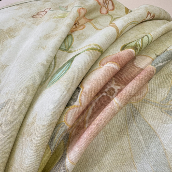 91家纺网 家纺一手货源 找家纺 凌鼎 2025新款100%全棉生态磨毛四件套系列1美伊绿