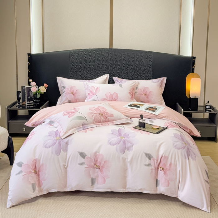 91家纺网 家纺一手货源 找家纺 （总）凌鼎 2025新款100%全棉生态磨毛四件套系列1