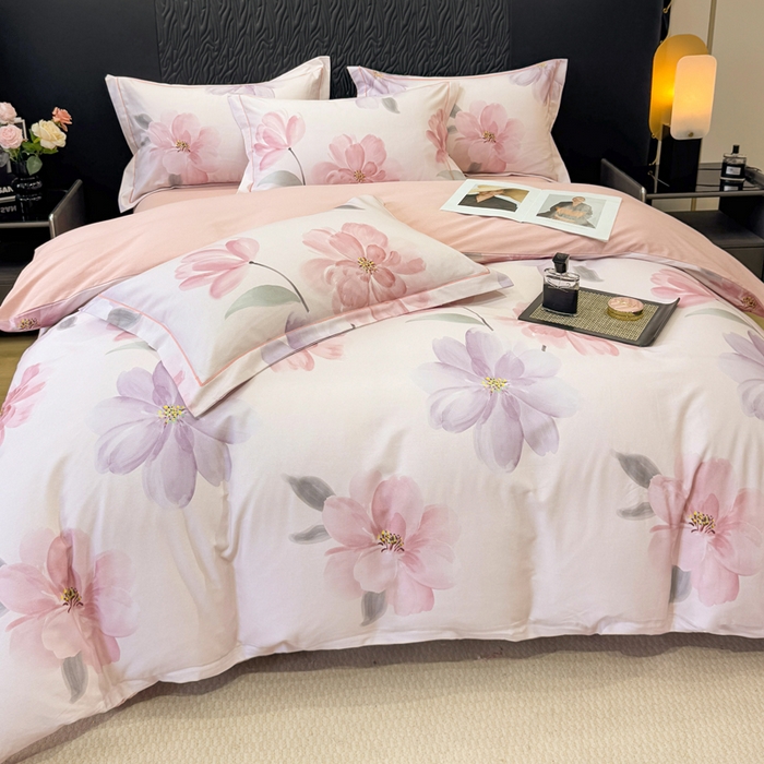 91家纺网 家纺一手货源 找家纺 （总）凌鼎 2025新款100%全棉生态磨毛四件套系列1