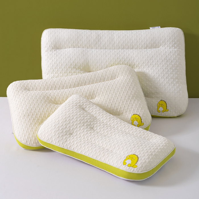 91家纺网 家纺一手货源 找家纺 （总）仁宇枕业 2025新款A类针织棉小恐龙幼儿园学生儿童成人枕头枕芯