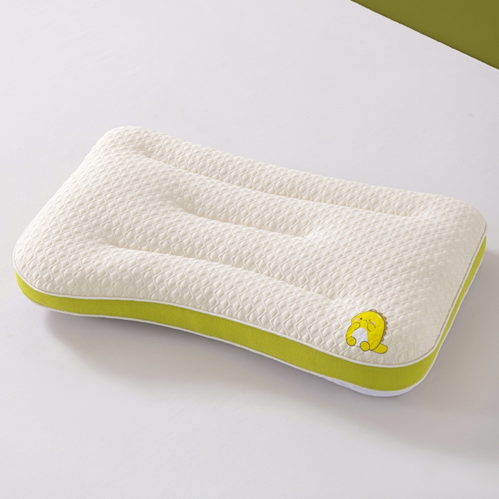 91家纺网 家纺一手货源 找家纺 （总）仁宇枕业 2025新款A类针织棉小恐龙幼儿园学生儿童成人枕头枕芯