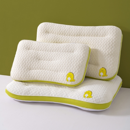 （总）仁宇枕业 2025新款A类针织棉小恐龙幼儿园学生儿童成人枕头枕芯