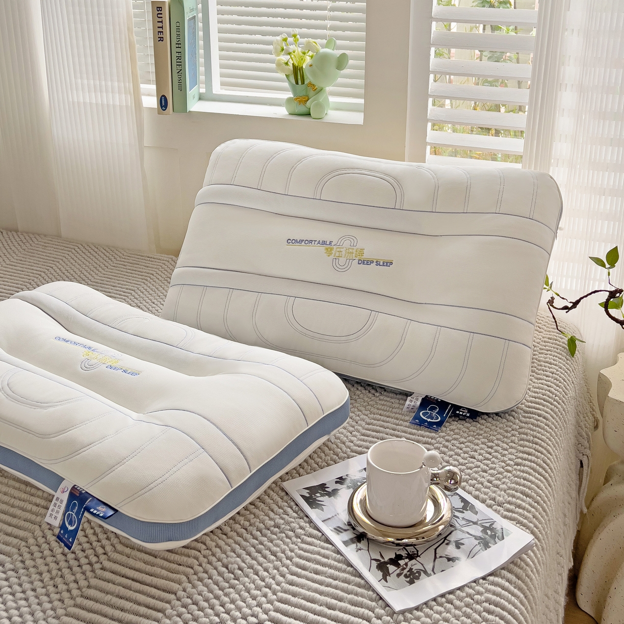 91家纺网 家纺一手货源 找家纺 （总）晚儿 2025新款零压深睡眠枕头枕芯