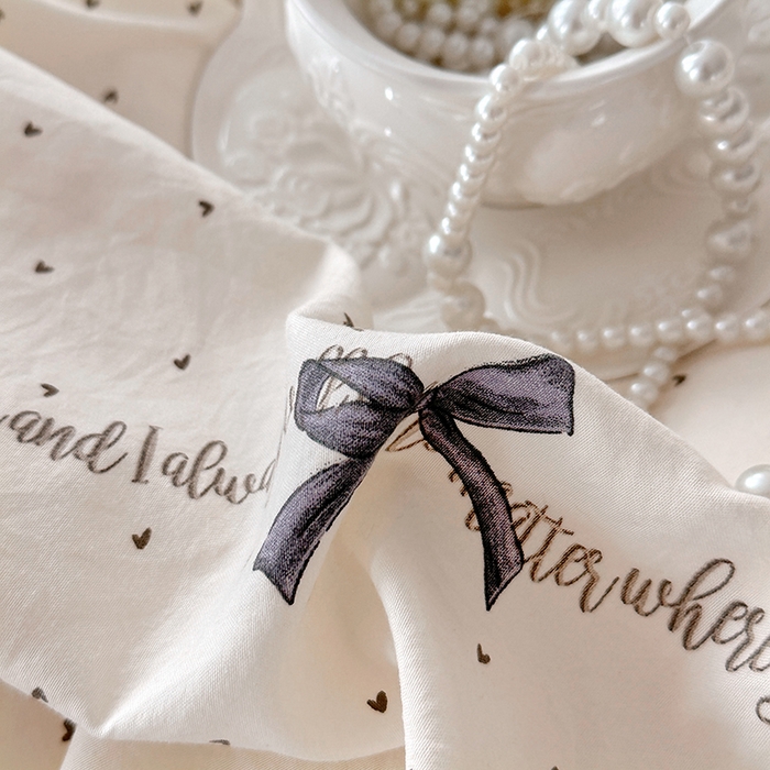 91家纺网 家纺一手货源 找家纺 易辰美 2025新款法式公主风夹棉床盖四件套 黑樱桃