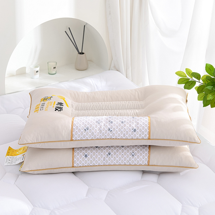 91家纺网 家纺一手货源 找家纺 （总）仁宇枕业 2025新款蜂胶薄荷磁疗定型枕头枕芯