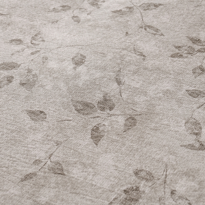 91家纺网 家纺一手货源 找家纺 家之硕家纺 2025秋冬款原麻亚麻皱皱纱复古印花床盖四件套 茶香