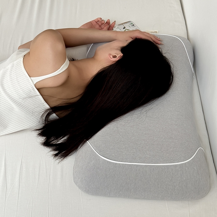 91家纺网 家纺一手货源 找家纺 诺可 2025新款天然生物基零压力枕头枕芯 30*50cm