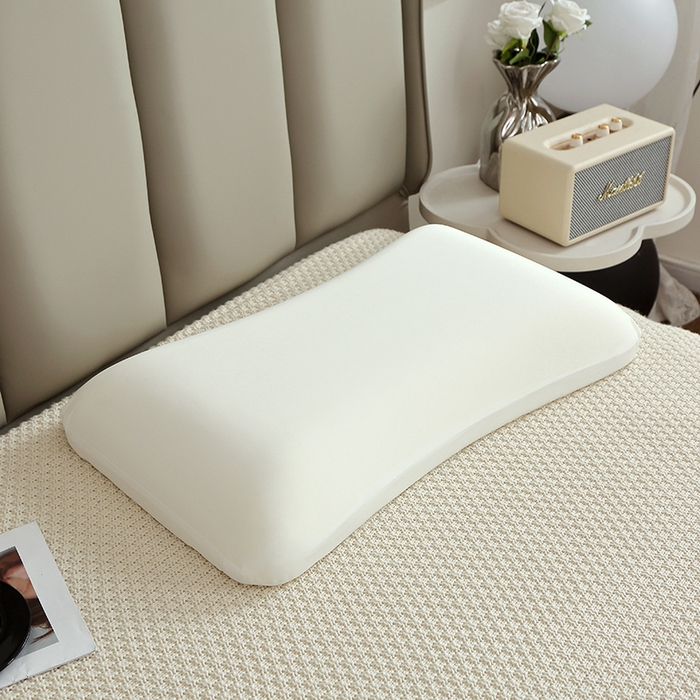 91家纺网 家纺一手货源 找家纺 诺可 2025新款天然生物基零压力枕头枕芯 40*60cm