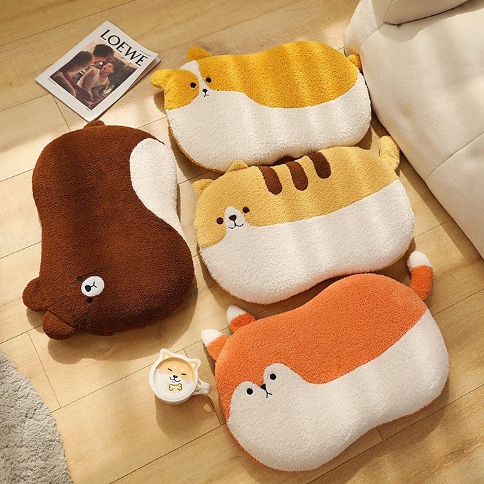 诺可 2025新款泰迪绒记忆枕枕头枕芯-动物款 组合图仅供参考