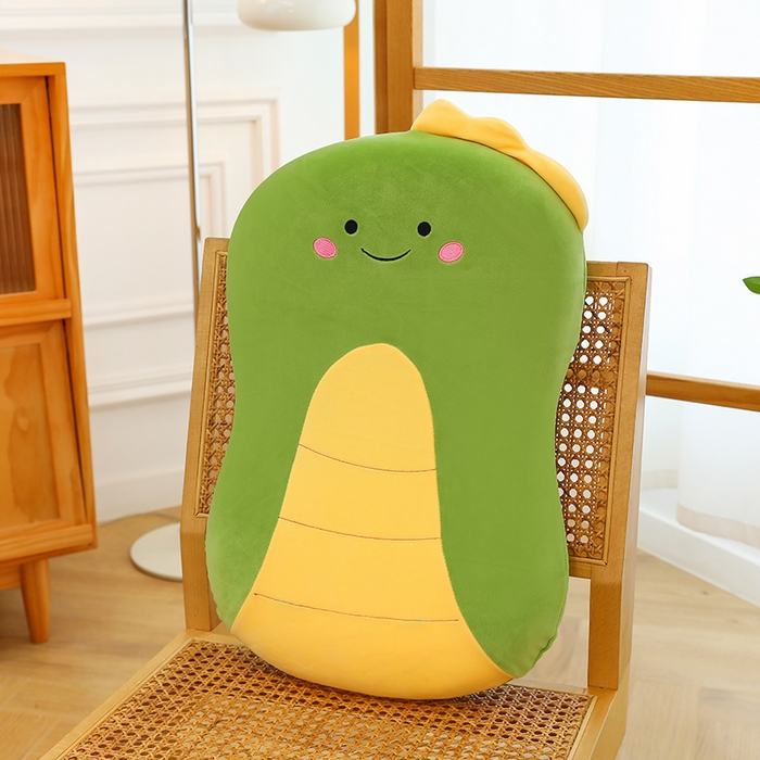 91家纺网 家纺一手货源 找家纺 诺可 2025新款卡通氨超猫肚枕 枕头枕芯 蓝+浅灰