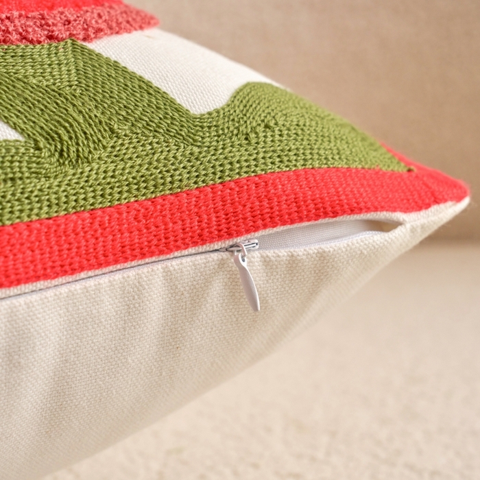 91家纺网 家纺一手货源 找家纺 诺可 2025新款全棉帆布刺绣婚庆系列毛巾绣抱枕枕头枕芯 缔结良缘