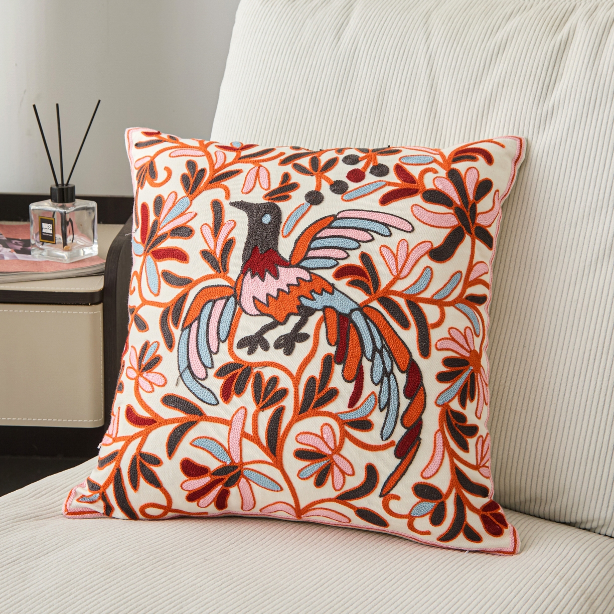 91家纺网 家纺一手货源 找家纺 （总）诺可 2025新款全棉毛巾绣抱枕动物款抱枕