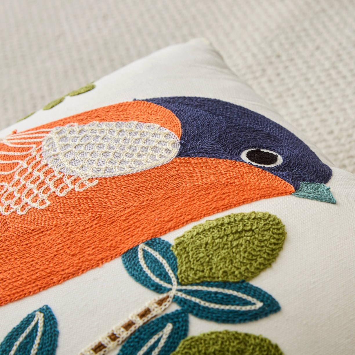 91家纺网 家纺一手货源 找家纺 诺可 2025新款全棉毛巾绣抱枕动物款抱枕 组合图仅供参考