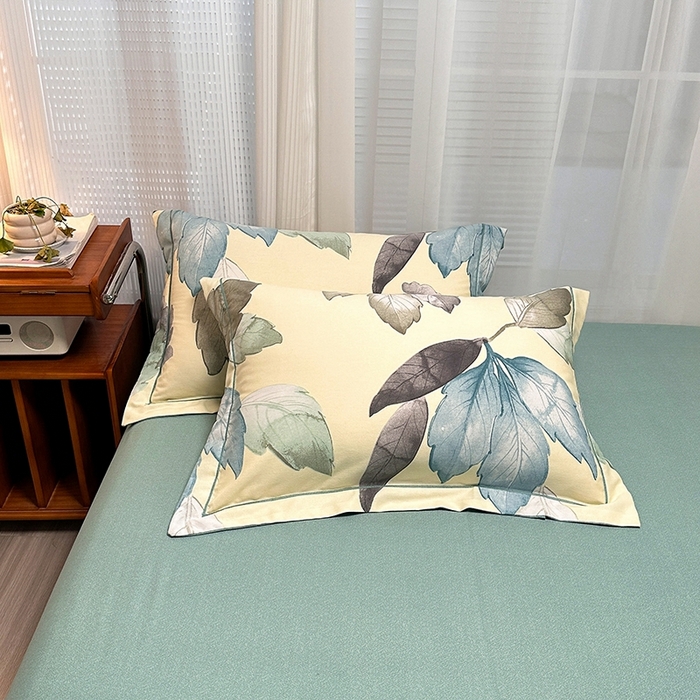 91家纺网 家纺一手货源 找家纺 （总）卡普家居 2025新款全棉纯棉磨毛加厚单品系列-枕套单件单枕套