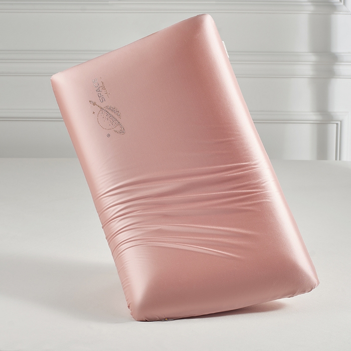 91家纺网 家纺一手货源 找家纺 诺可 2025新款凉感记忆枕可拆洗夏凉枕头枕芯 粉