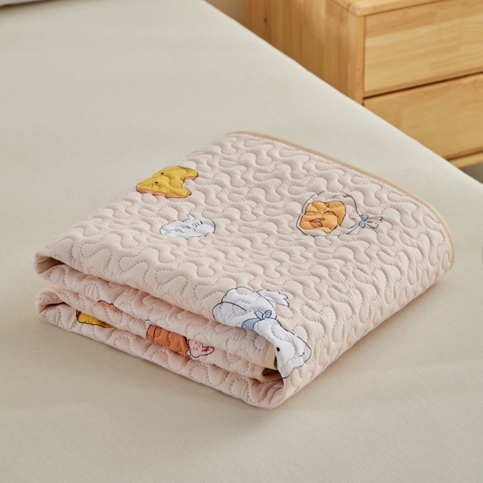 91家纺网 家纺一手货源 找家纺 （总）芙绣家纺 2025新款亲肤棉隔尿垫婴儿童夏季防水透气可水洗大尺寸宝宝隔夜床单姨妈经期床垫