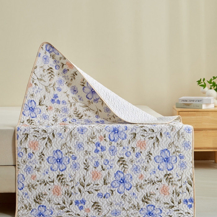 91家纺网 家纺一手货源 找家纺 芙绣家纺 2025新款亲肤棉隔尿垫婴儿童夏季防水透气可水洗大尺寸宝宝隔夜床单姨妈经期床垫 锦上添花