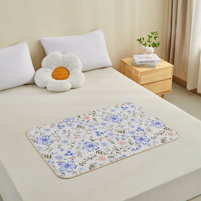 91家纺网 家纺一手货源 找家纺 芙绣家纺 2025新款亲肤棉隔尿垫婴儿童夏季防水透气可水洗大尺寸宝宝隔夜床单姨妈经期床垫 锦上添花