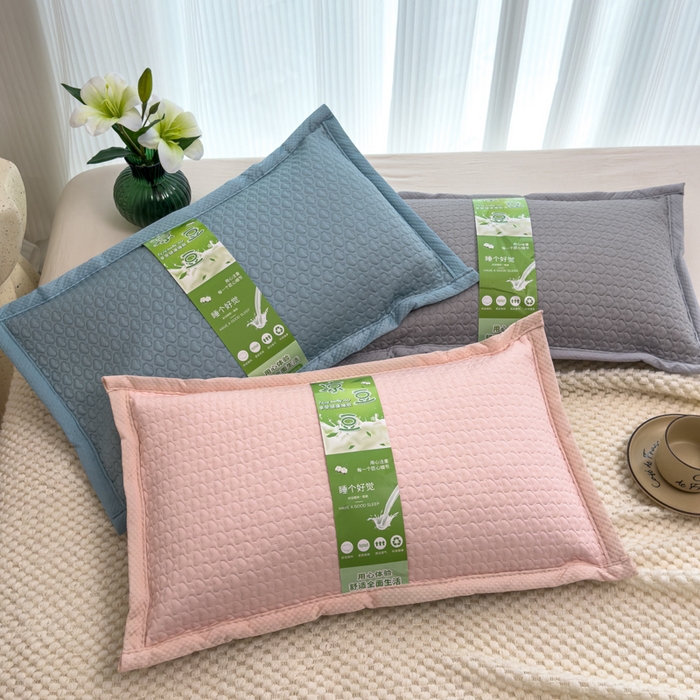 诺可 2025新款夏凉茶叶枕凉感凉豆豆枕头枕芯 组合图仅供参考