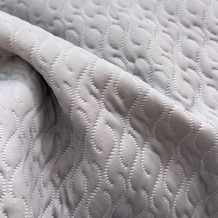 91家纺网 家纺一手货源 找家纺 诺可 2025新款夏凉茶叶枕凉感凉豆豆枕头枕芯 波浪-灰