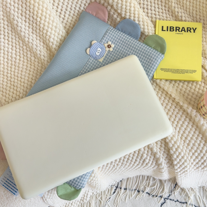 91家纺网 家纺一手货源 找家纺 诺可 2025新款凉感学生儿童记忆枕枕头枕芯-卡通小熊 蓝色