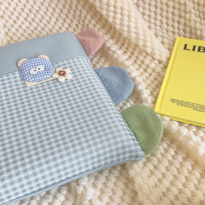 91家纺网 家纺一手货源 找家纺 诺可 2025新款凉感学生儿童记忆枕枕头枕芯-卡通小熊 蓝色