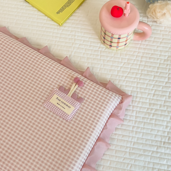 91家纺网 家纺一手货源 找家纺 （总）诺可 2025新款凉感学生儿童记忆枕枕头枕芯-花边郁金香