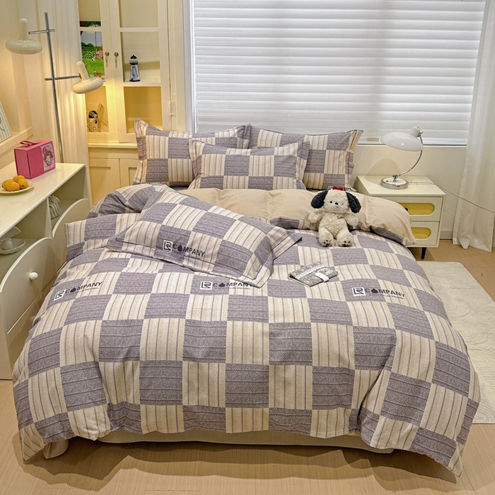 91家纺网 家纺一手货源 找家纺 （总）卡普家居 2025新款全棉纯棉磨毛加厚单品系列-被套单件单被套