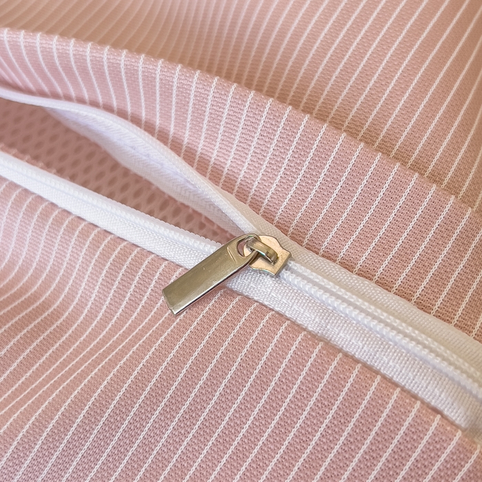 91家纺网 家纺一手货源 找家纺 诺可 2025新款凉感学生儿童记忆枕枕头枕芯-花边郁金香 粉色