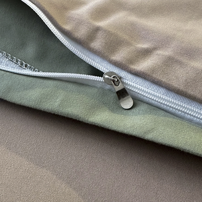 91家纺网 家纺一手货源 找家纺 优纤家纺 2025新款简约亲肤四件套床单床笠学生三件套-纯色混搭系列 豆绿卡其