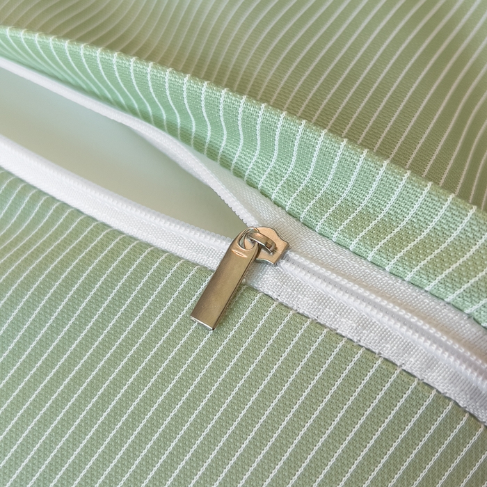 91家纺网 家纺一手货源 找家纺 诺可 2025新款凉感学生儿童记忆枕枕头枕芯-花边郁金香 绿色