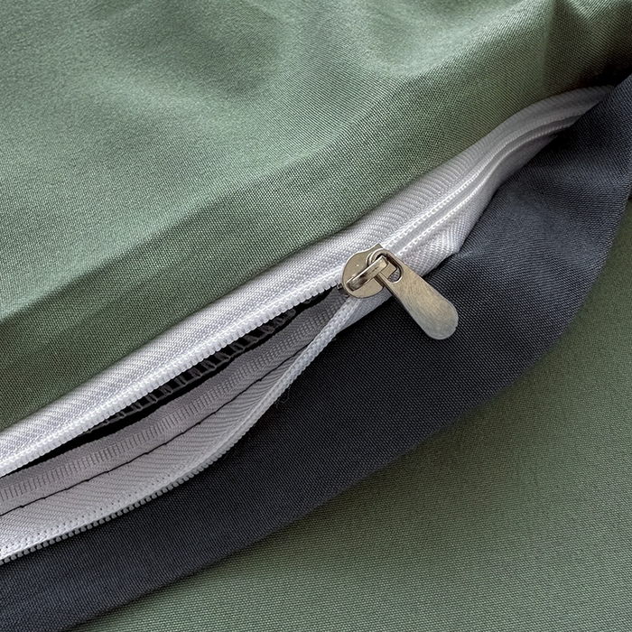 91家纺网 家纺一手货源 找家纺 优纤家纺 2025新款简约亲肤四件套床单床笠学生三件套-纯色混搭系列 深灰抹茶