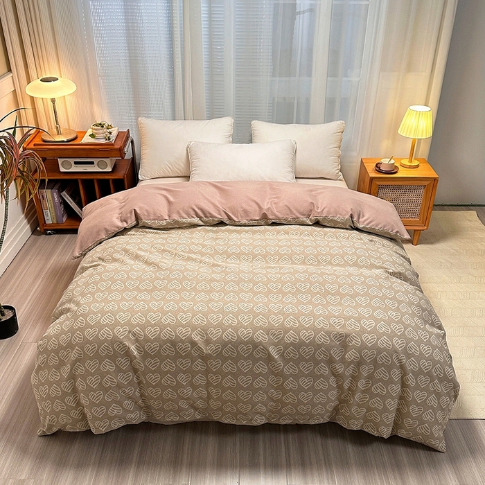 91家纺网 家纺一手货源 找家纺 （总）卡普家居 2025新款全棉纯棉磨毛加厚单品系列-被套单件单被套