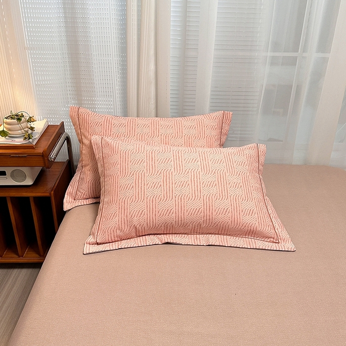 91家纺网 家纺一手货源 找家纺 卡普家居 2025新款全棉纯棉磨毛加厚四件套系列-四件套 莫尔