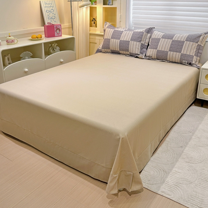 91家纺网 家纺一手货源 找家纺 卡普家居 2025新款全棉纯棉磨毛加厚单品系列-被套单件单被套 埃德加