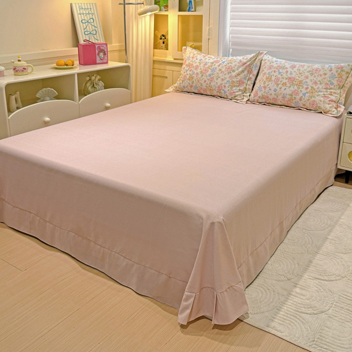 91家纺网 家纺一手货源 找家纺 卡普家居 2025新款全棉纯棉磨毛加厚单品系列-被套单件单被套 花恋