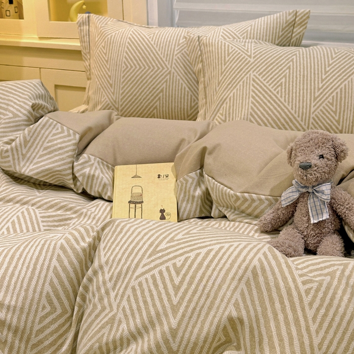 91家纺网 家纺一手货源 找家纺 卡普家居 2025新款全棉纯棉磨毛加厚单品系列-被套单件单被套 卢卡斯