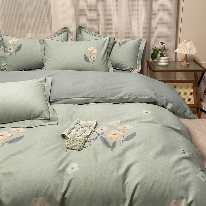 91家纺网 家纺一手货源 找家纺 卡普家居 2025新款全棉纯棉磨毛加厚单品系列-被套单件单被套 町香