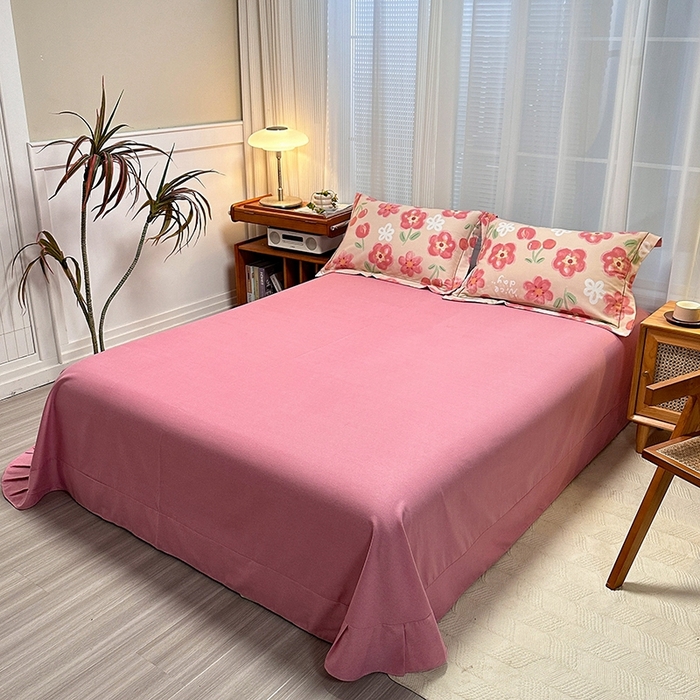 91家纺网 家纺一手货源 找家纺 卡普家居 2025新款全棉纯棉磨毛加厚单品系列-被套单件单被套 芬妮