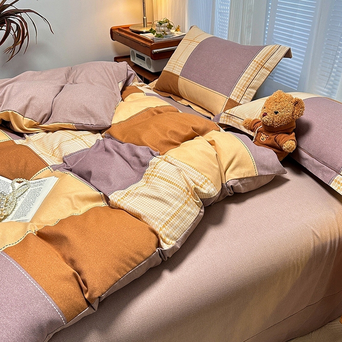 91家纺网 家纺一手货源 找家纺 卡普家居 2025新款全棉纯棉磨毛加厚单品系列-被套单件单被套 格莱美