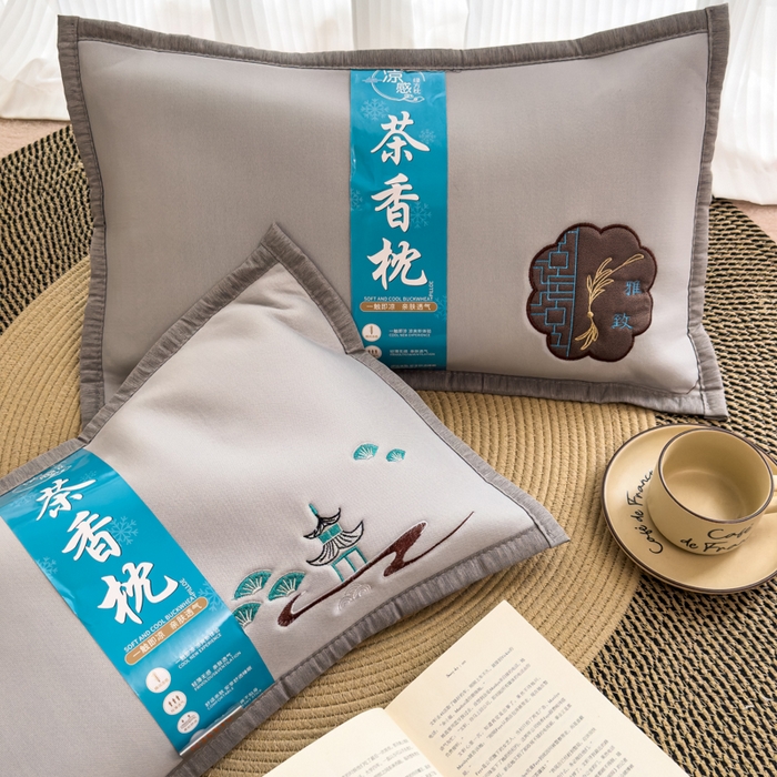 （总）诺可 2025新款夏凉凉感枕茶香枕 枕头枕芯