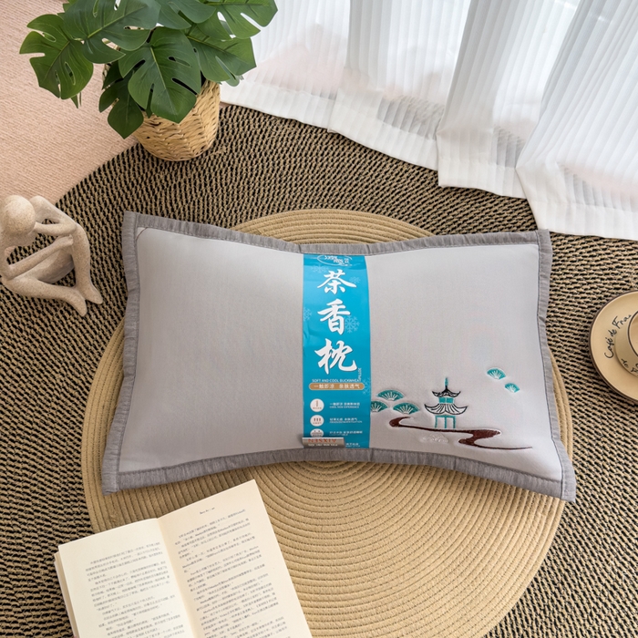 诺可 2025新款夏凉凉感枕茶香枕 枕头枕芯 茶香-亭子