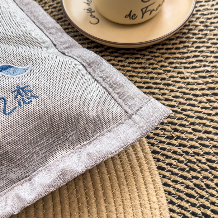 91家纺网 家纺一手货源 找家纺 诺可 2025新款夏凉凉感枕茶香枕 枕头枕芯 海豚之恋