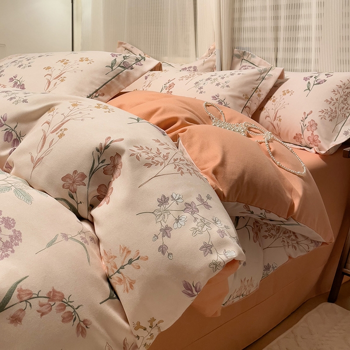 91家纺网 家纺一手货源 找家纺 卡普家居 2025新款全棉纯棉磨毛加厚单品系列-被套单件单被套 洛伊