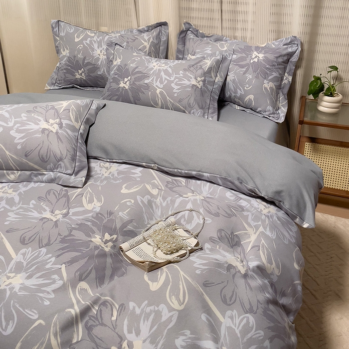 91家纺网 家纺一手货源 找家纺 卡普家居 2025新款全棉纯棉磨毛加厚单品系列-被套单件单被套 梦菲